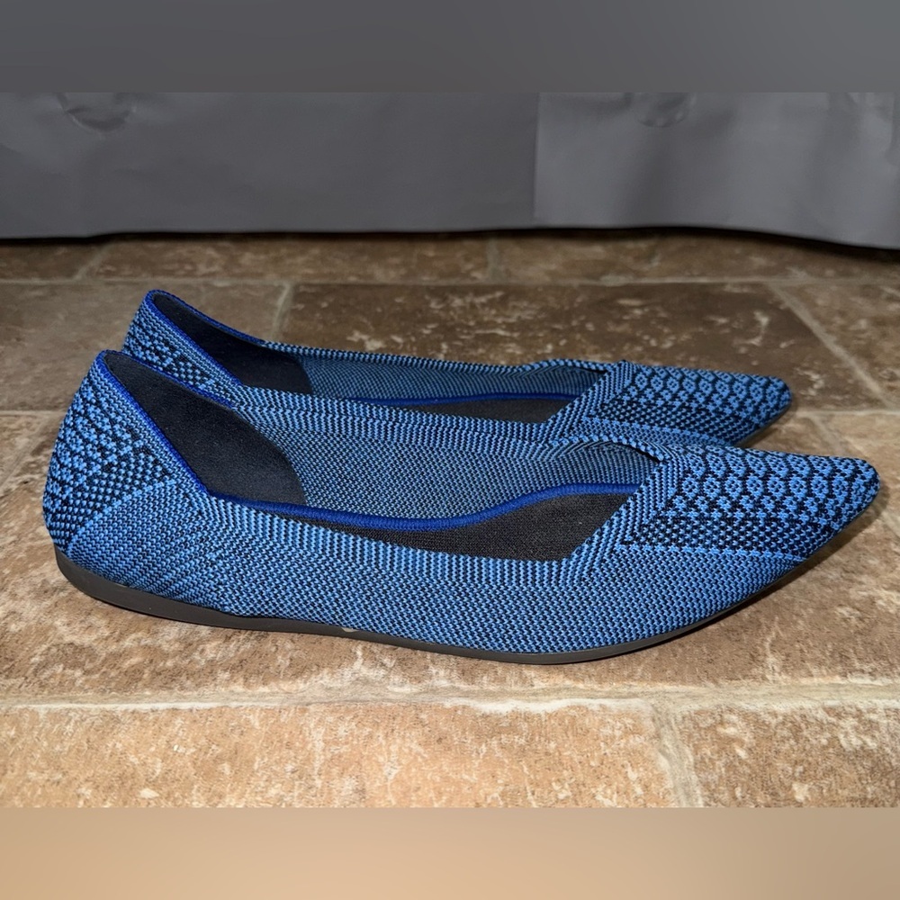 Rothy's Lapis Python Points Snake Print Pointy To… - image 4